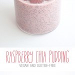 Raspberry Chia Pudding Recipe | Elephantastic Vegan